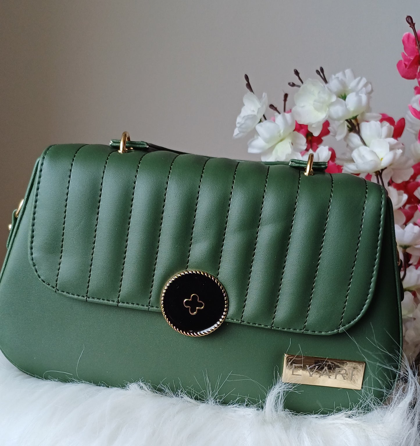 Green PLUS Lock Sling Bag