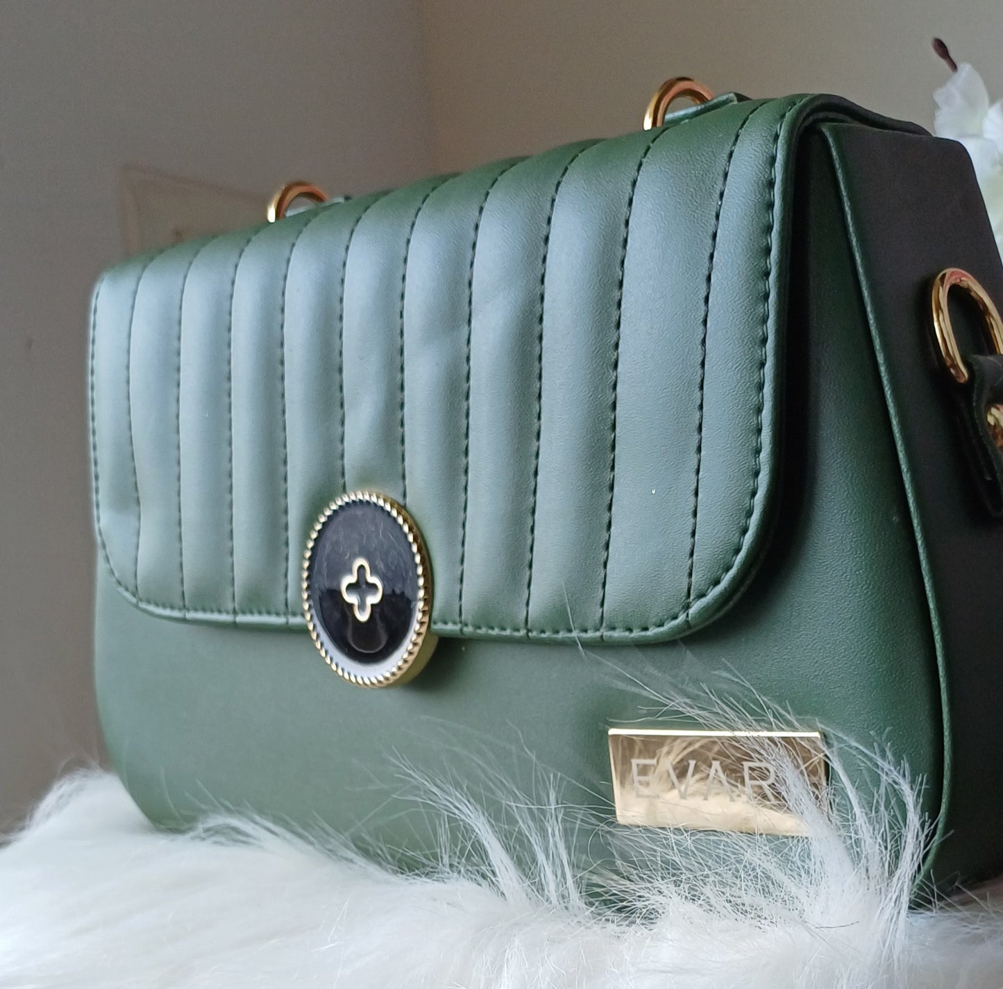 Green PLUS Lock Sling Bag