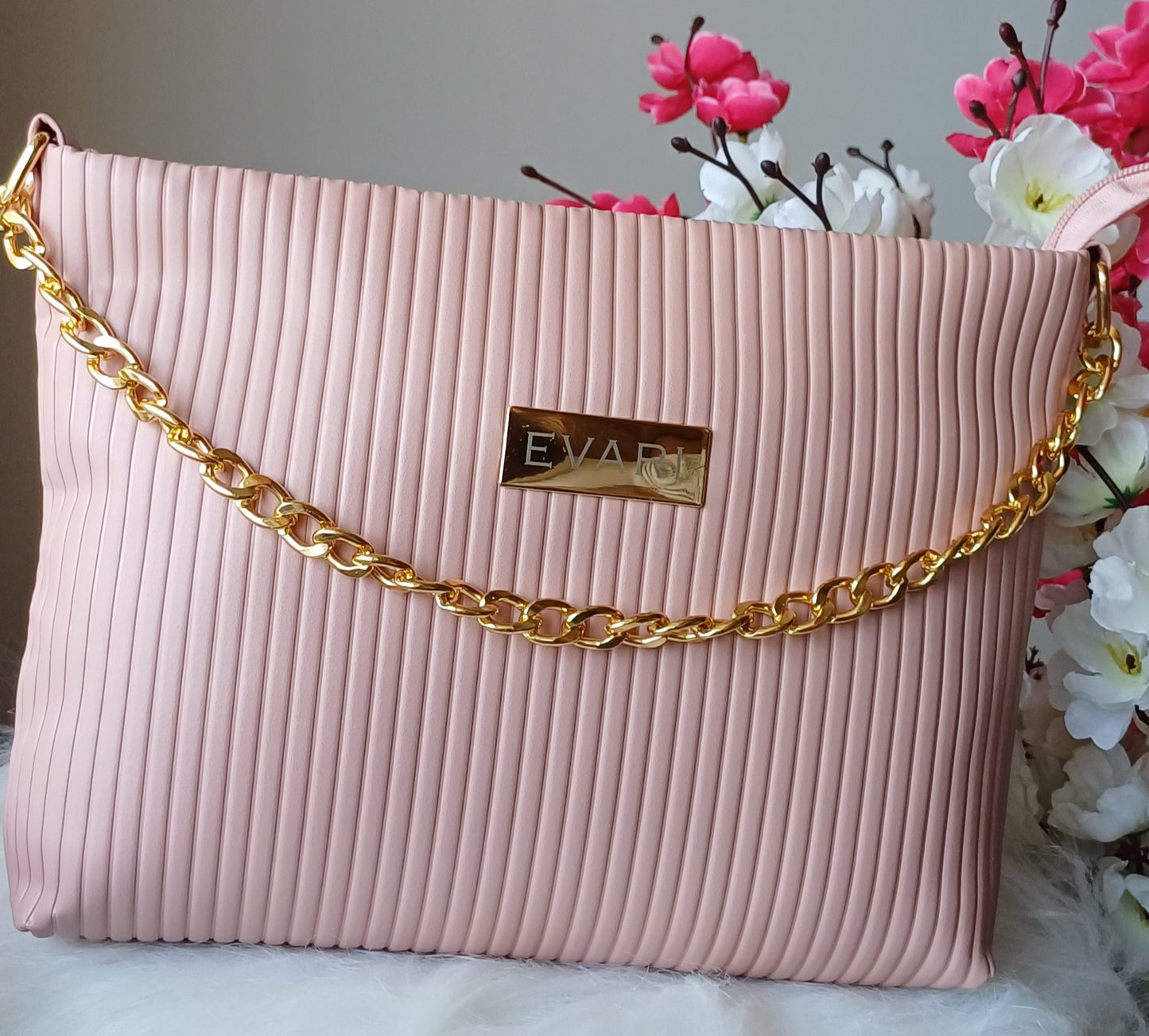 Black Stripes Quilt Sling Bag