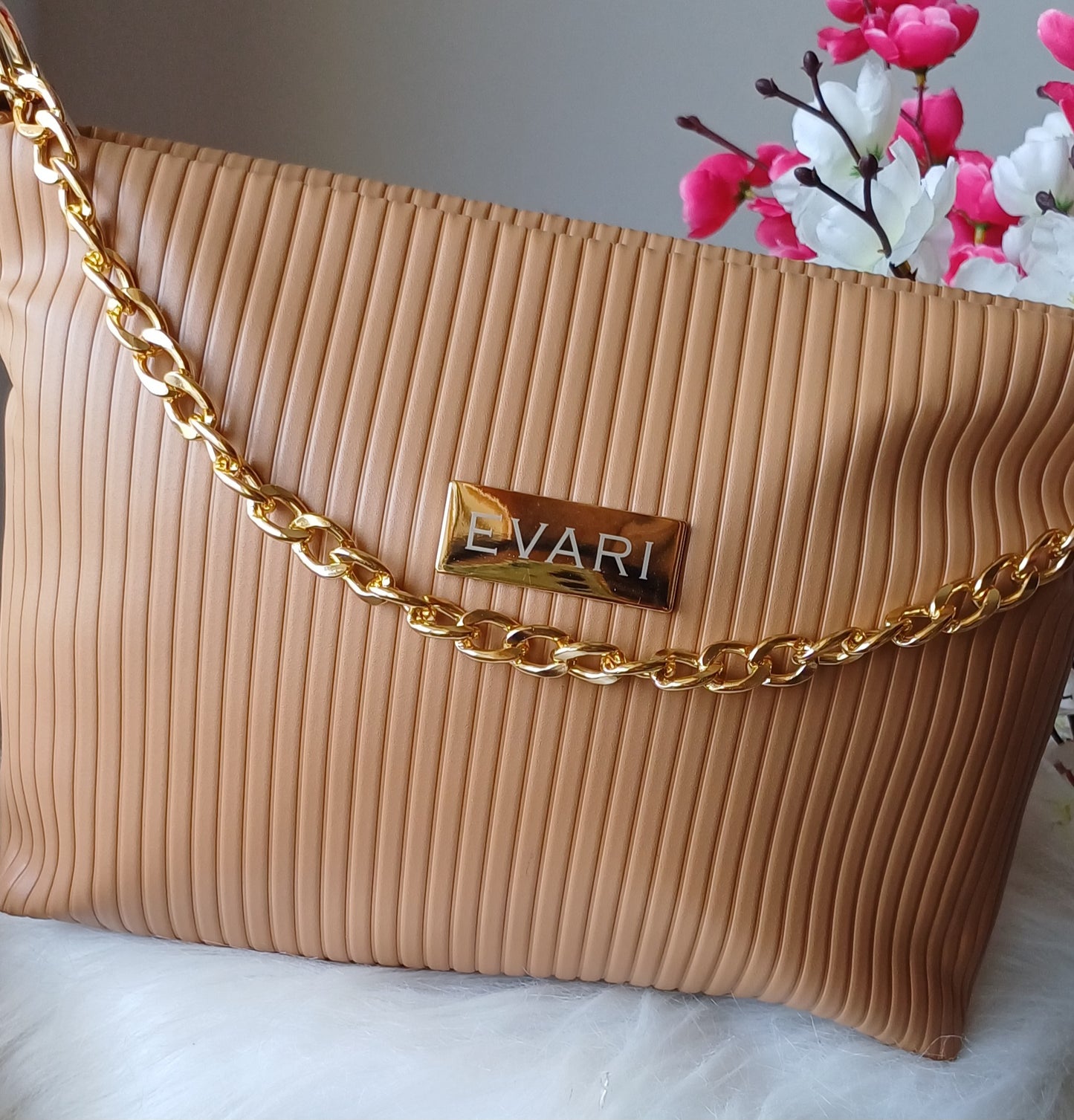 Black Stripes Quilt Sling Bag
