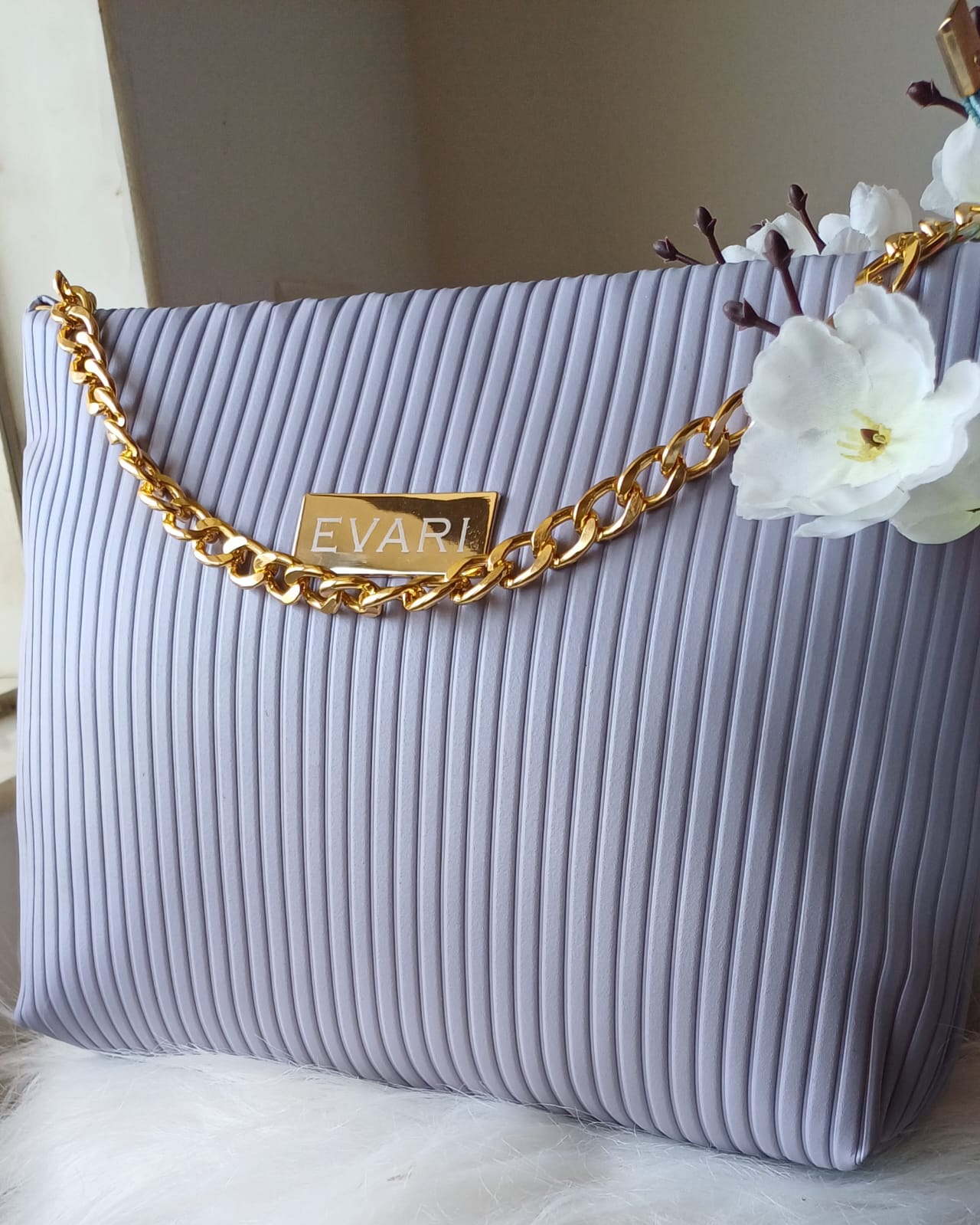 Purple Stripes Quilt Sling