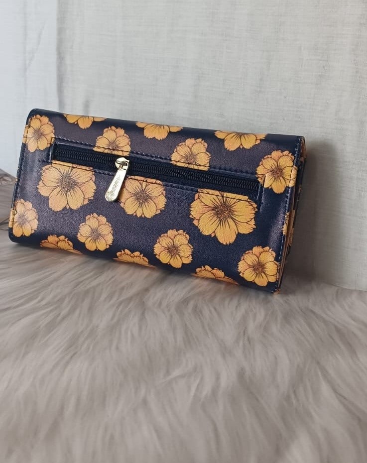 Yellow Flower Wallet