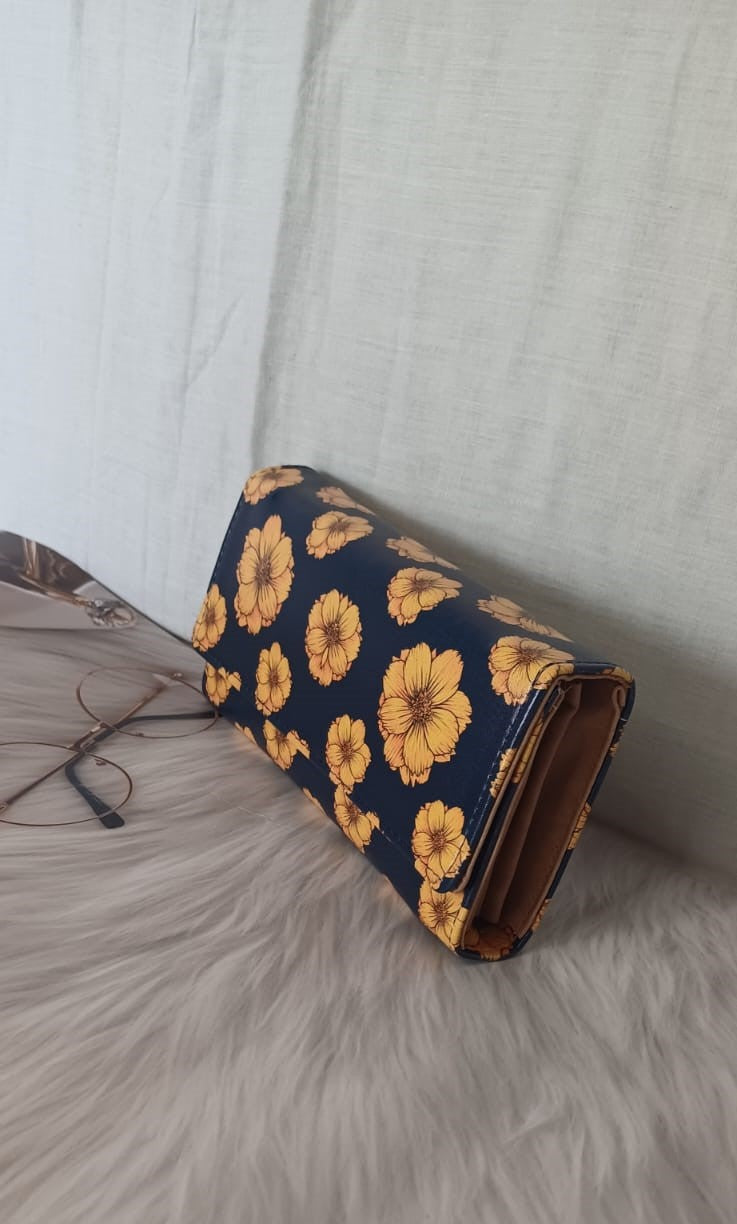 Yellow Flower Wallet
