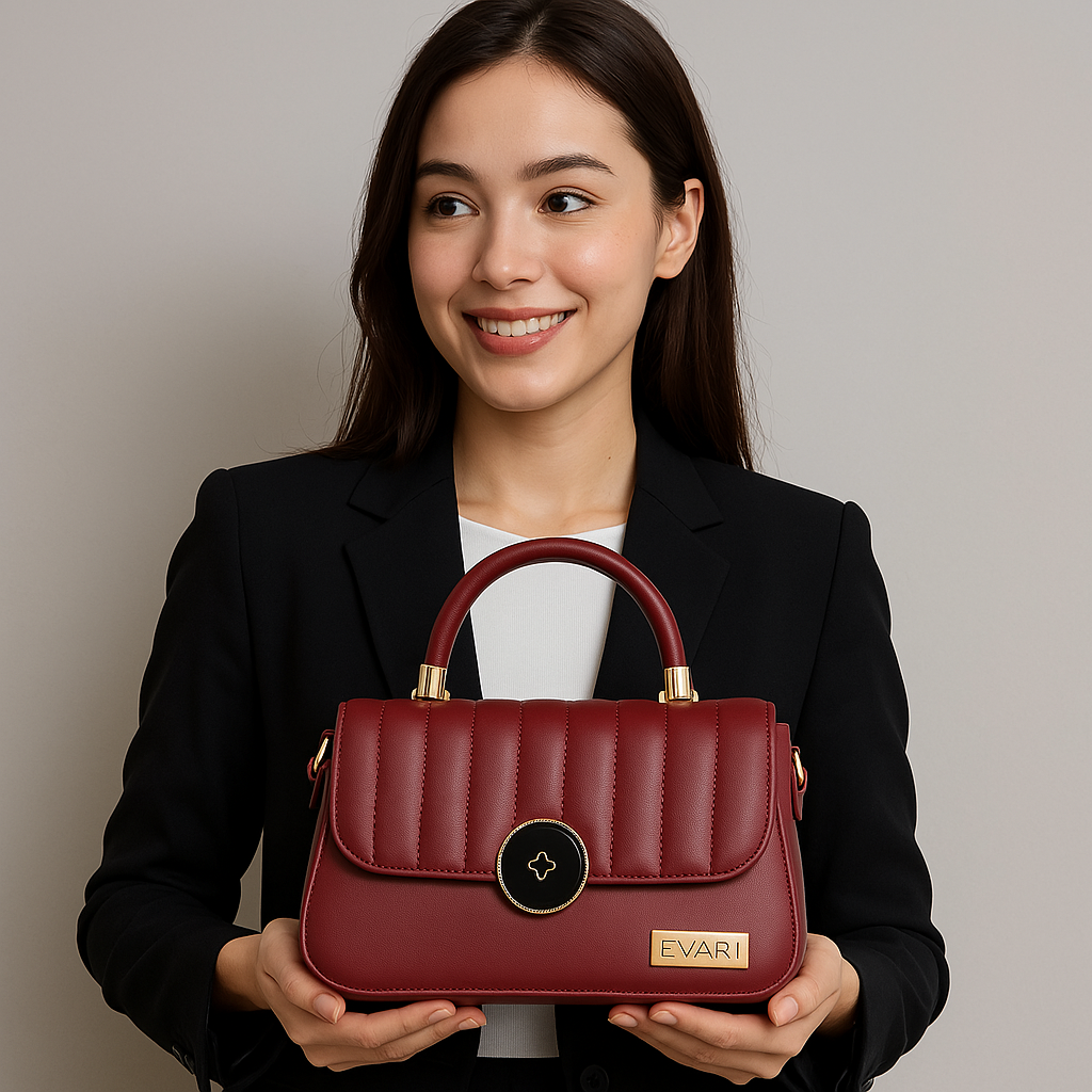 Red PLUS Lock Sling Bag