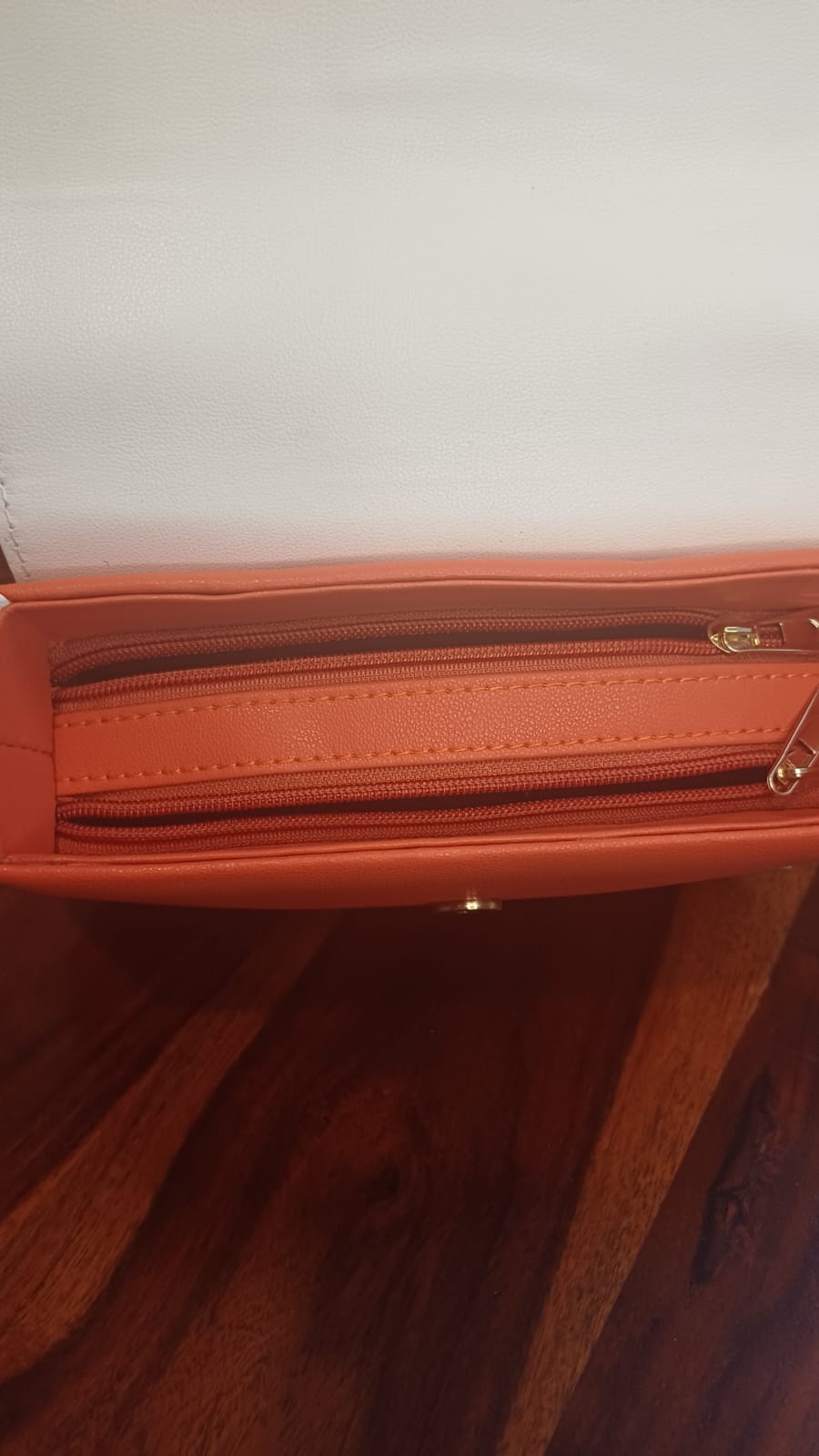 Orange Flap Yellow Valentino Sling Bag
