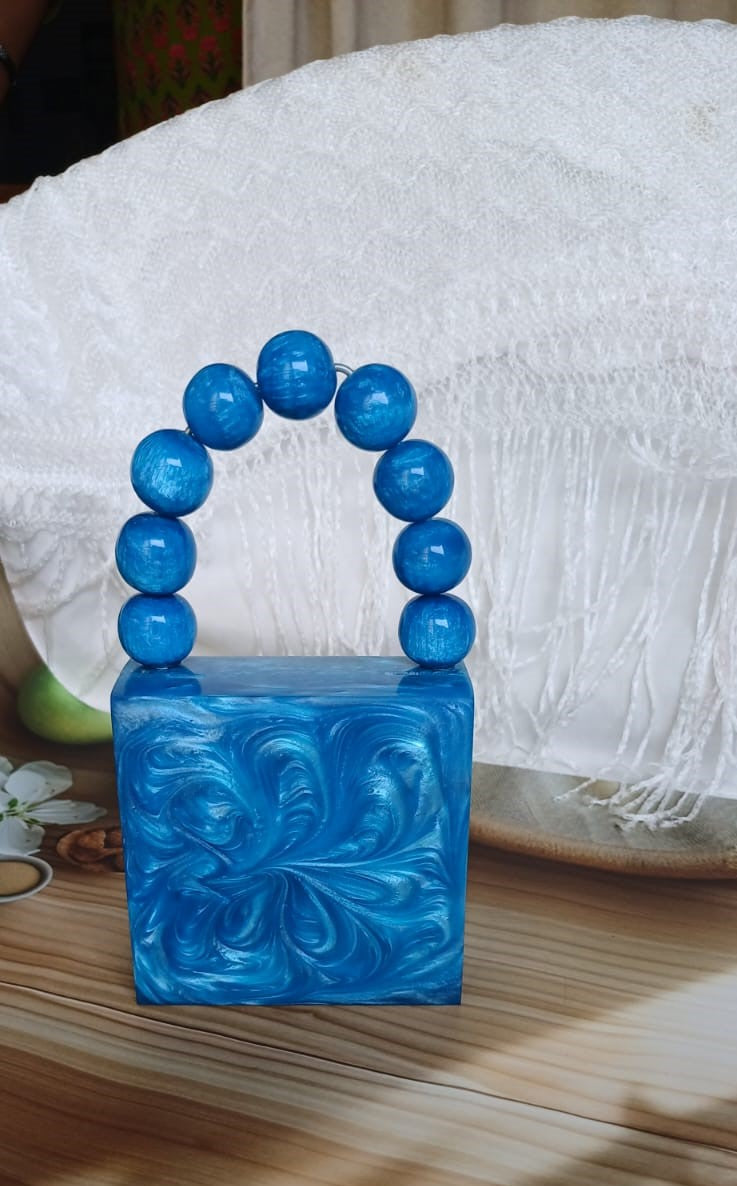 Blue Marble Sling Bag
