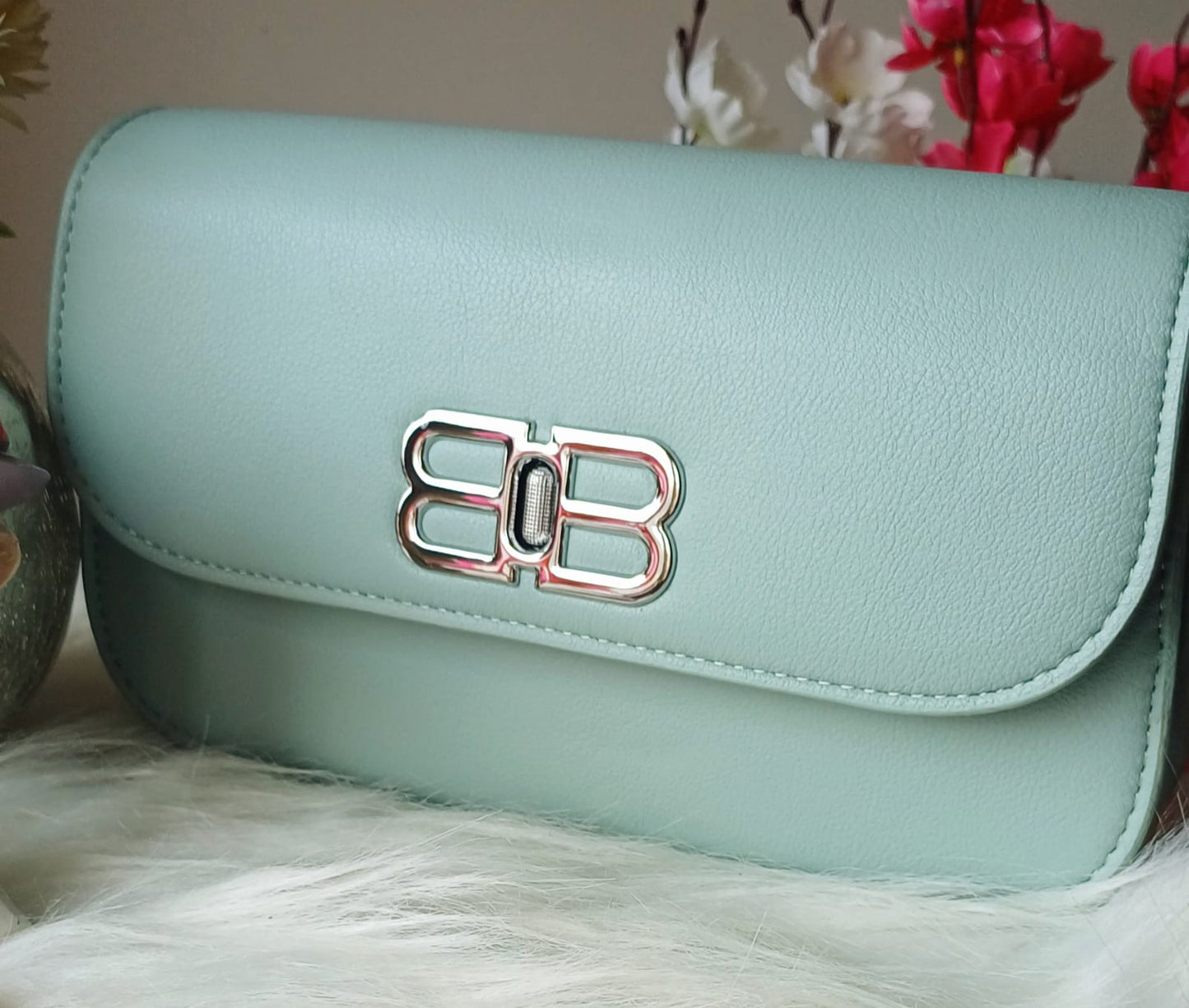 Blue B Lock Sling Bag