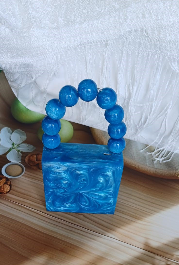 Blue Marble Sling Bag