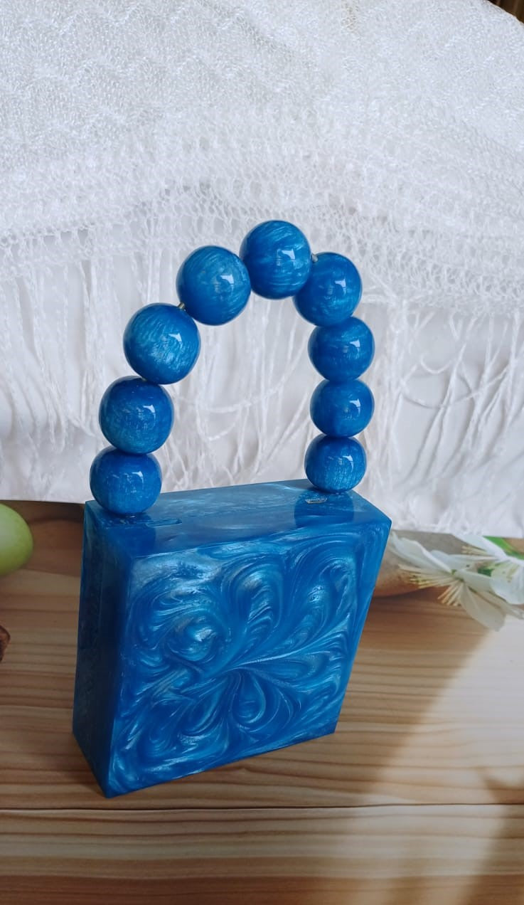 Blue Marble Sling Bag