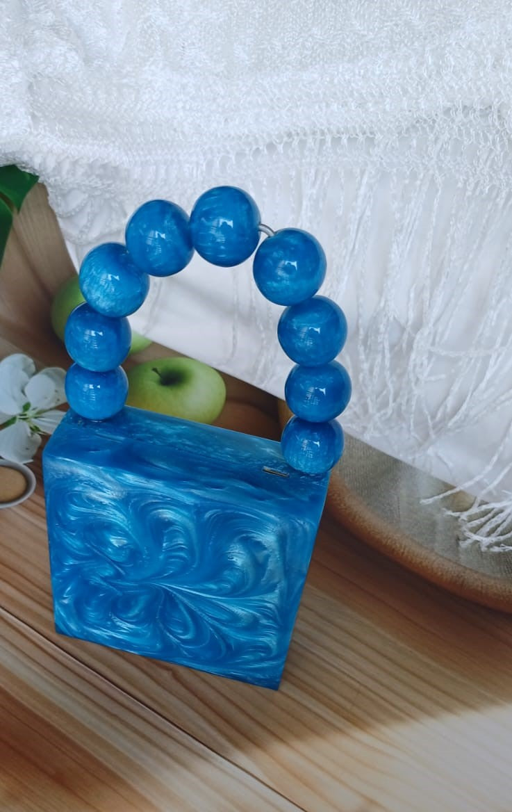 Blue Marble Sling Bag