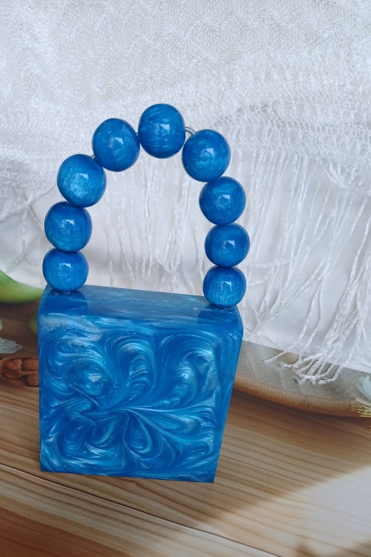Blue Marble Sling Bag