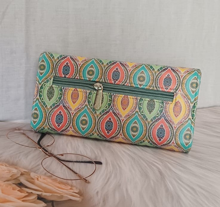 Printed Multicolor Wallet