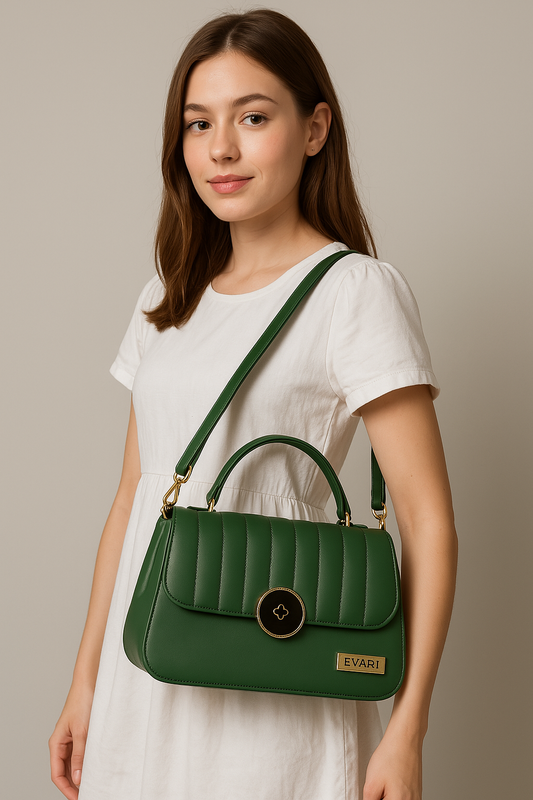 Green PLUS Lock Sling Bag