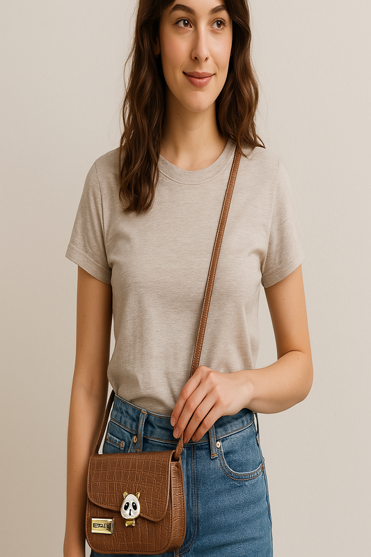 Brown Panda Sling